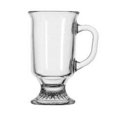 Anchor Hocking - Irish Glass Coffee Mug, 8 oz