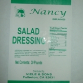 Nancy Brand - Salad Dressing, 30 Lb