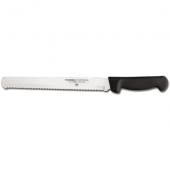 Dexter Russell - Basics Bread Knife, 10&quot; Scalloped Blade with White Plastic Handle, each