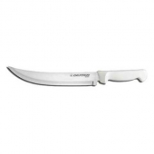 Dexter Russell - Basics Cimeter Steak Knife, 10&quot; Blade with White Plastic Handle, each