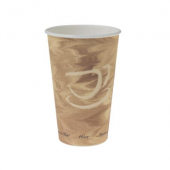 Solo - Cup, 16 oz &quot;Mistique&quot; Single Sided Poly Paper Hot Cup, 1000 count