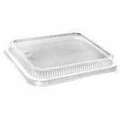 HFA - Half Size Steam Table Lid, Clear Plastic Low Dome