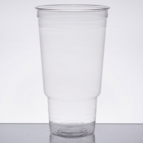 Solo - Cup, 32 oz Ultra Clear PET Plastic with Pedestal