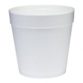 Dart - Food Container, Foam White, 5&quot; Height, 32 oz