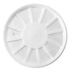 Dart - Lid, Vented, White Foam, Fits Cup/Container, 500 count (32RL)