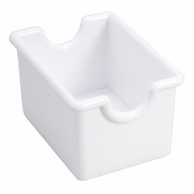 Winco - Sugar Packet Holder/Caddy, White Plastic