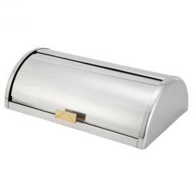Winco - Chafer Roll-Top Cover, Stainless Steel with Mirror Finish, Fits C-5080