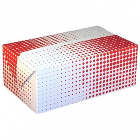 Food Box, Red Plaid, Fast Top Snack Size, 7x4.25x2.75