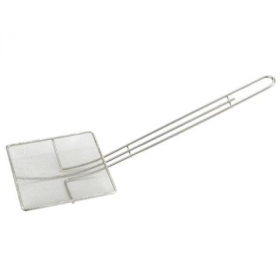 Winco - Mesh Skimmer, 6.5&quot; Square Nickel Plated