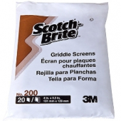 3M Scotch-Brite - Griddle Screens, 4x5.5