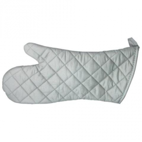 Winco - Oven Mitt, 15&quot; Silicone Coated, Temp Range from 0-200 degrees F