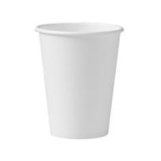 Solo - Cup, 12 oz White Single Sided Poly Paper Hot Cup, 1000 count