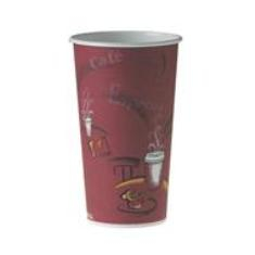 Solo - Cup, 20 oz &quot;Bistro&quot; Single Sided Poly Paper Hot Cup