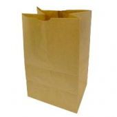International Paper - Paper Bag, #420 Brown/Kraft, 9x6x13.75