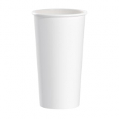 Solo - Cup, 20 oz White Single Sided Poly Paper Hot Cup, 600 count