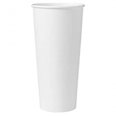 Solo - Cup, 12 oz White Single Sided Poly Paper Hot Cup, 500 count