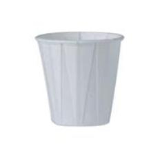 Solo - Cup, 3.5 oz White Paper Souffle Portion Cup