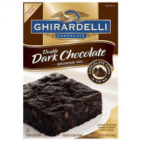 Ghirardelli - Double Dark Chocolate Brownie Mix