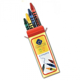 Crayons, Kids 4-Pack, 4/125 sets