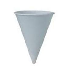 Cup, 4.5 oz White Paper Cone/Water