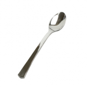 Fineline Settings - Tiny Temptations Tiny Tasters Spoon, 5&quot; Silver Plastic, 960 count