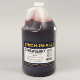 Rich-In-All - Strawberry Snow Cone/Bar Syrup