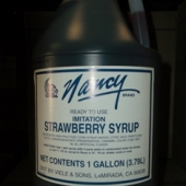 Nancy Brand - Strawberry Syrup, Ready-to-Use, 4/1