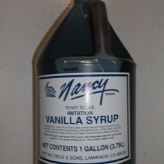 Nancy Brand - Vanilla Syrup, Ready-to-Use, 4/1