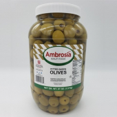 Olives, Whole Green Pitted, 4/1