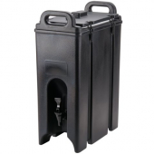 Cambro - Camtainer Beverage Dispenser, 4.75 Gallon Insulated Black
