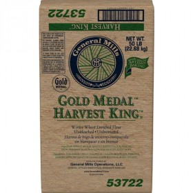 General Mills - Gold Medal Harvest King Flour, 50 Lb