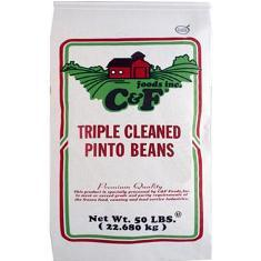 C&amp;F - Triple Cleaned Pinto Beans