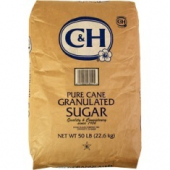C&amp;H - Granulated Sugar, 50 Lb