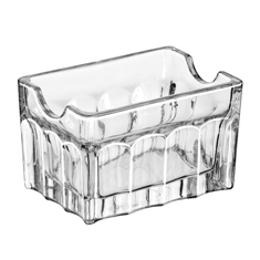 Libbey - Sugar Packet Holder, 3.5&quot; Clear Glass