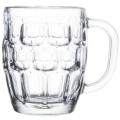 Libbey - Dimple Stein Beer Mug, 19.25 oz Glass, 24 count