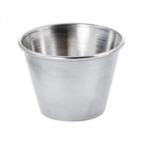 Winco - Sauce Cup, 2.5 oz Stainless Steel