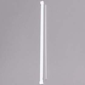 Wrapped Straw, 10&quot; Giant Clear