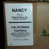Nancy Brand - Paprika, Ground, 5 LB