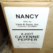Nancy Brand - Cayenne Pepper, Ground, 5 Lb