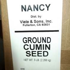 Nancy Brand - Cumin Seed, Ground, 5 LB