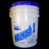 Chemcor Chemical - Warewash 2, Low-Temp Economy Rinse Aid Additive, Blue, 5 gal