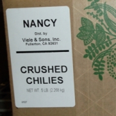 Nancy Brand - Chiles, Whole Crushed, 5 Lb