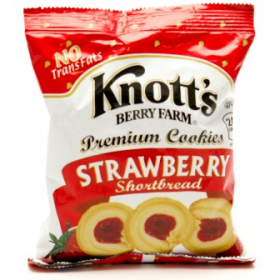 Knott&#039;s Berry Farm - Strawberry Shortbread Cookies