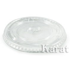 Karat - Cold Cup Flat Lid, Fits 12-24 oz