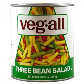 Veg-All - Three Bean Salad, 6/10