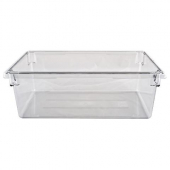 Cambro - Camwear Food Storage Box, 18x12x6 Clear Plastic, 3 Gallon