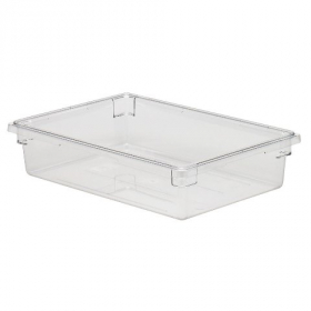 Cambro - Camwear Food Storage Box, 18x26x6 Clear Plastic, 8.75 Gallon