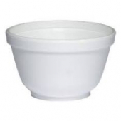 Dart - Foam Bowl, White, 6 oz, 1000 count (6B12)