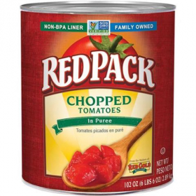 Red Gold - RedPack Chopped Tomatoes in Tomato Puree, 6/10