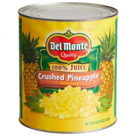 Del Monte - Crushed Pineapple, 6/10